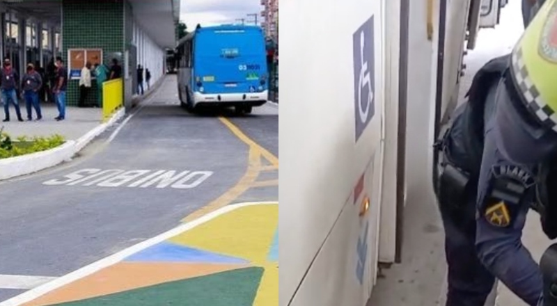 Urgente: mulher delira de dor após ser atropelada por ônibus