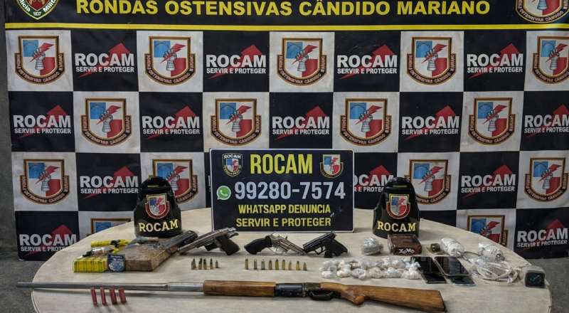 Dois bandidos morrem e três são presos em confronto tenso em Rio Preto da Eva