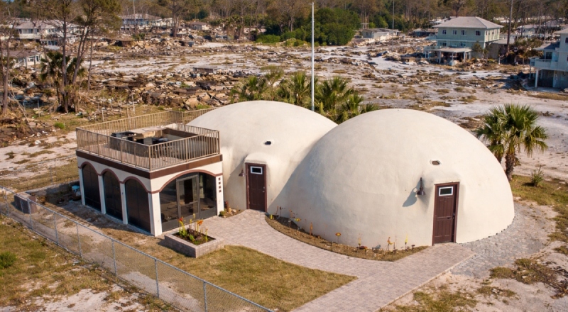 Casa em formato de domo resiste a furacão categoria 5 na Flórida: Saiba mais!