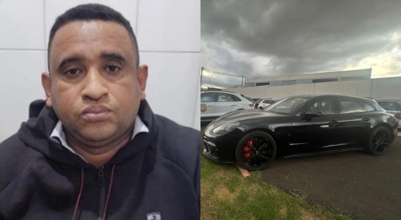 Vulgo “Vovozona do CV” tem Porsche apreendido pela polícia
