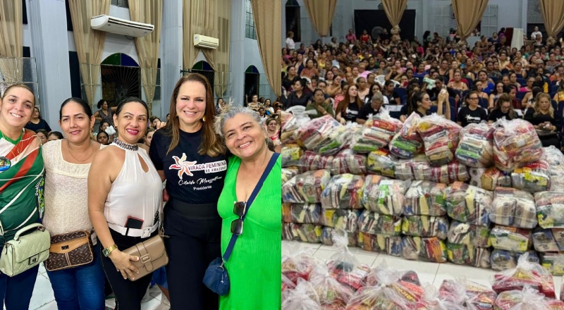 Fé, solidariedade e esperança: Encontro de 800 mulheres na Zona Norte