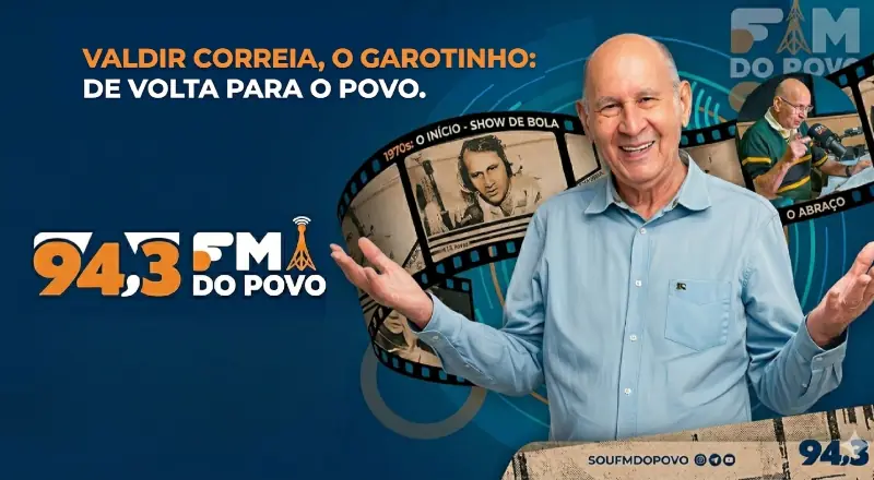 Fenômeno da Comunicação: Valdir Correia domina a manhã rádio