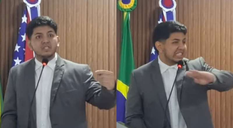 Vereador se descontrola e ataca Mesa Diretora em Barreirinha