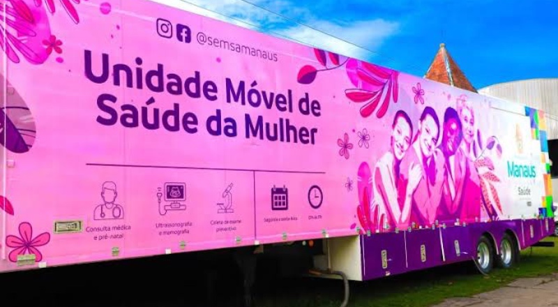 Saúde da Mulher: Unidades móveis em novos bairros de Manaus