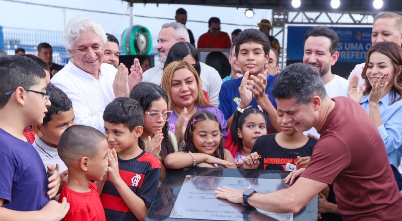 Prefeito David Almeida lança pedra do Aquário de Manaus e novas atrações turísticos