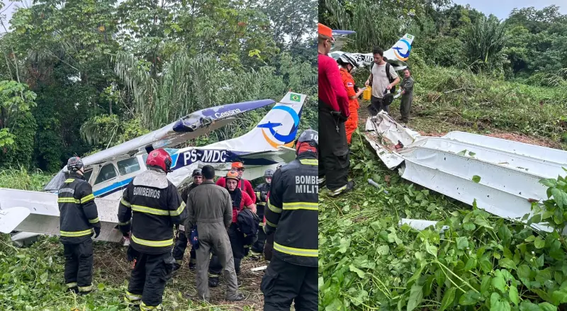 Ventania e chuva provocam danos no Aeroclube de Manaus