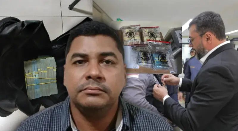 Governo Wilson Lima homenageou major da PM-AM preso com dinheiro