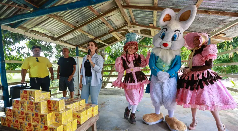 Prefeitura de Manaus leva alegria e solidariedade na Páscoa