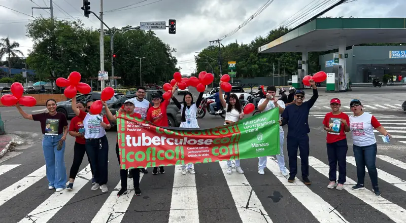 Campanha contra tuberculose: previna-se e trate em Manaus