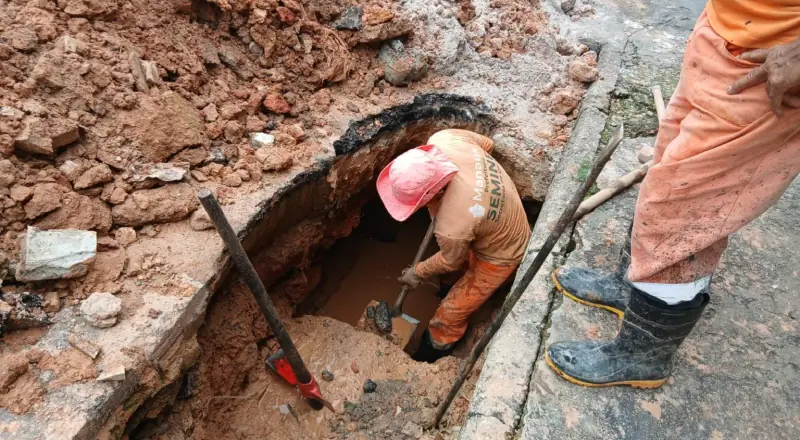 Prefeitura de Manaus melhora estruturas e drenagem em Vila da Prata