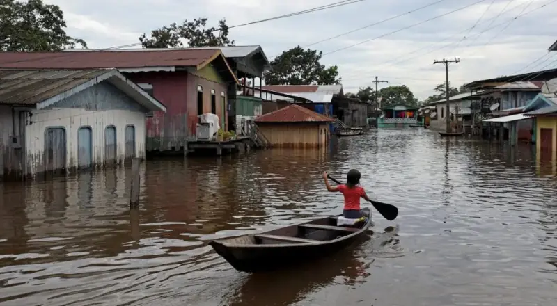 Cheia dos rios já afeta 133 mil pessoas no Amazonas hoje