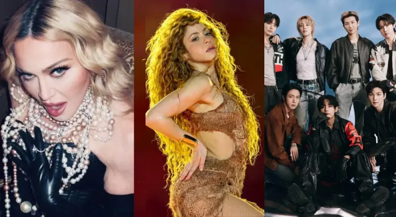 Madonna, Shakira e BTS agitam o intervalo da Copa 2026