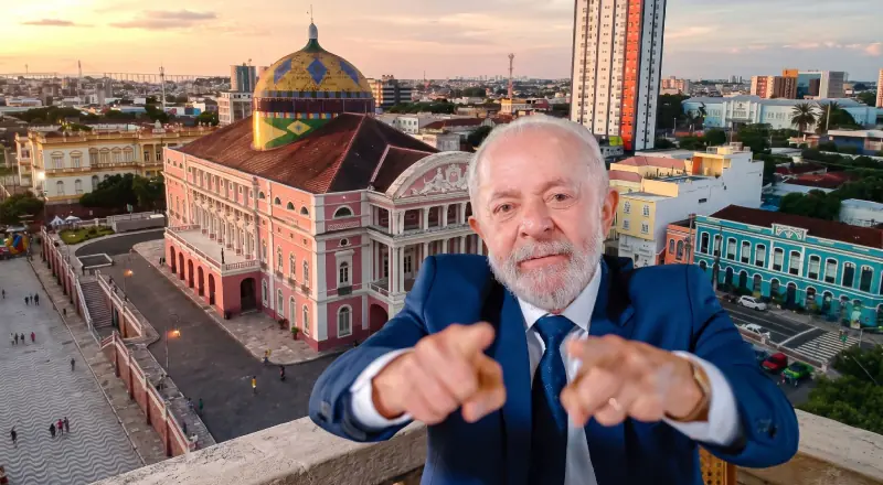 Lula desembarca em Manaus com investimento de R$ 7 bilhões