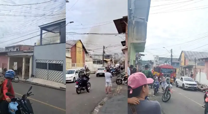 “A casa da vizinha tá pegando fogo!”: vídeos e reações dos moradores