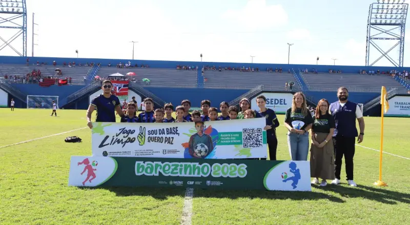 DPE-AM e FAF lançam campanha contra violência no futebol de base