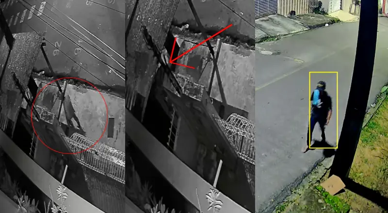 Ladrão pula muro e invade casa no Santo Antônio, em Manaus