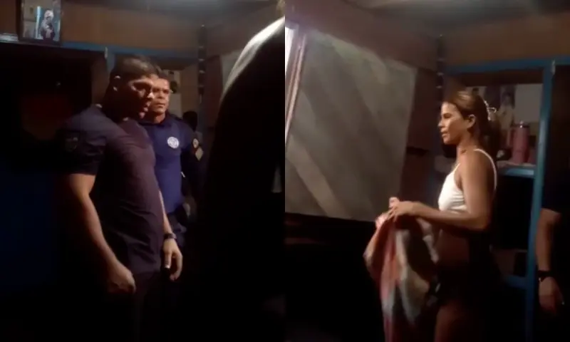 Suposto PM é filmado agredindo mulher em Eirunepé