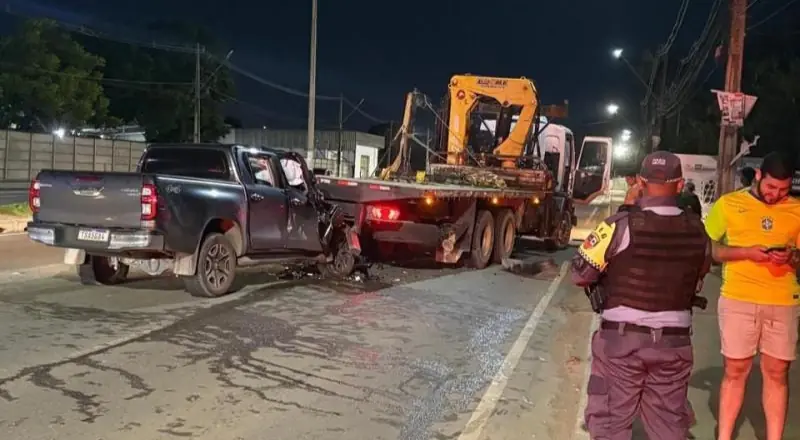 Empresário escapa da morte após acidente em Manaus