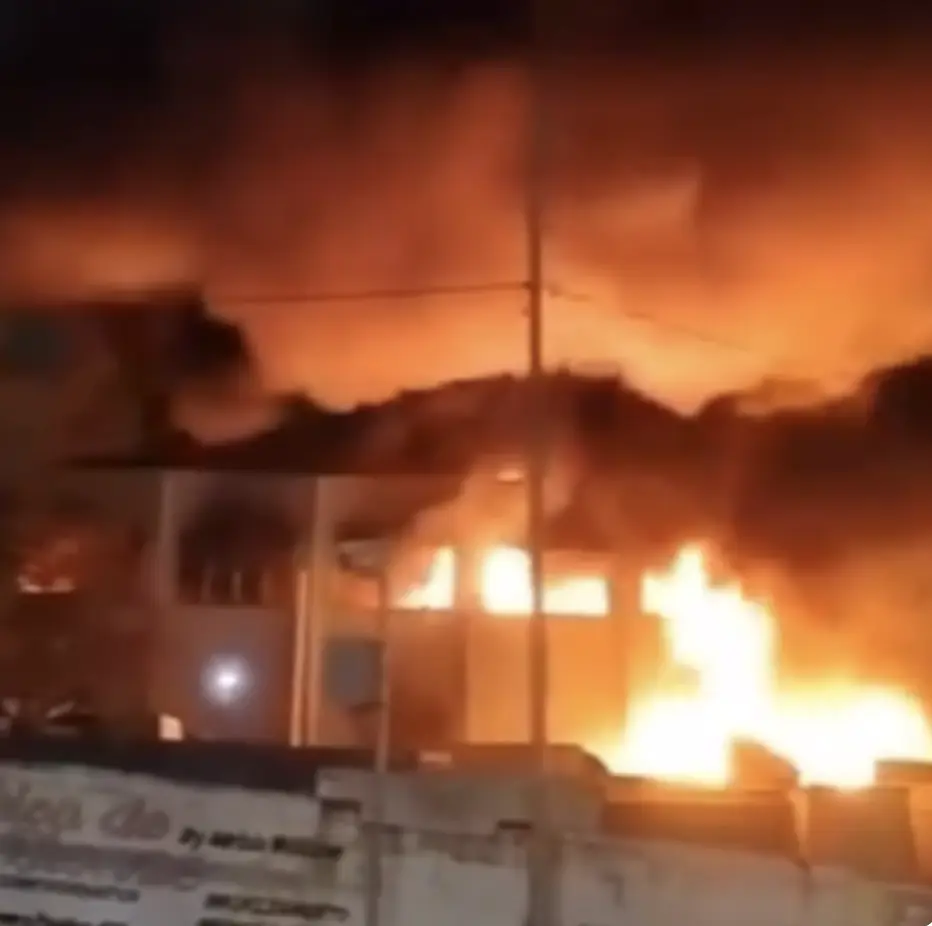 Momentos dramáticos de incêndio em Guarulhos chocam a todos