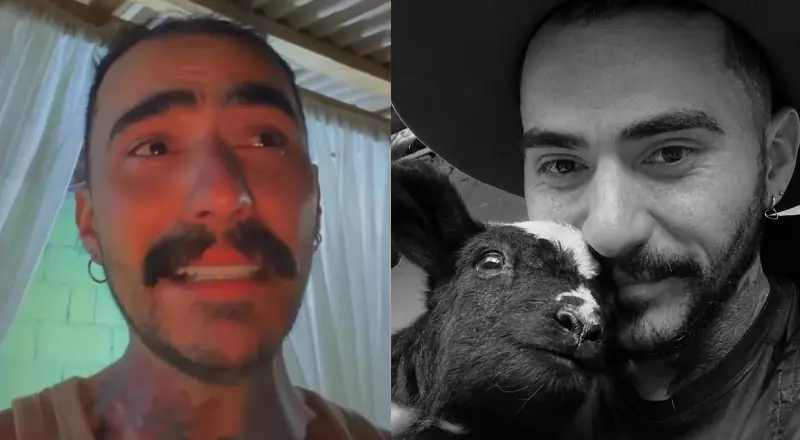 Influenciador Mayk Leão encontra animal morto após OVNI