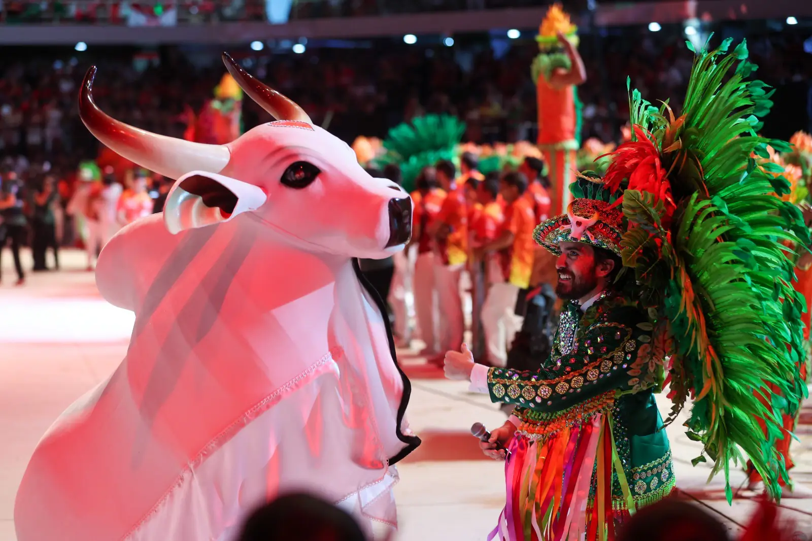 Festival de Parintins 2026: Boi Garantido homenageia diversidade