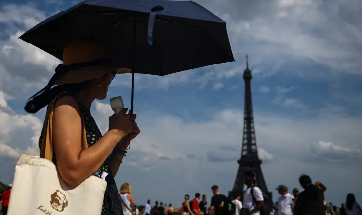 Onda de calor faz vítimas na França e afeta a saúde pública