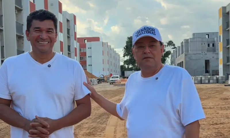 Eduardo Braga visita obras do Minha Casa, Minha Vida e avança com projetos no Tarumã