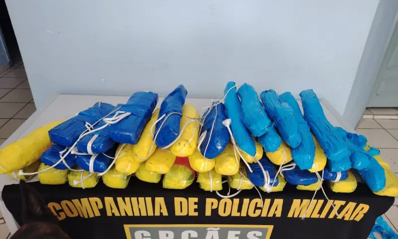 Apreensão de drogas em embarcação de Tonantins causa prejuízo significativo ao narcotráfico