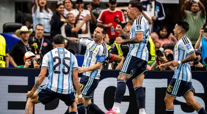 Drama ao alívio hermano: Messi leva Argentina às quartas