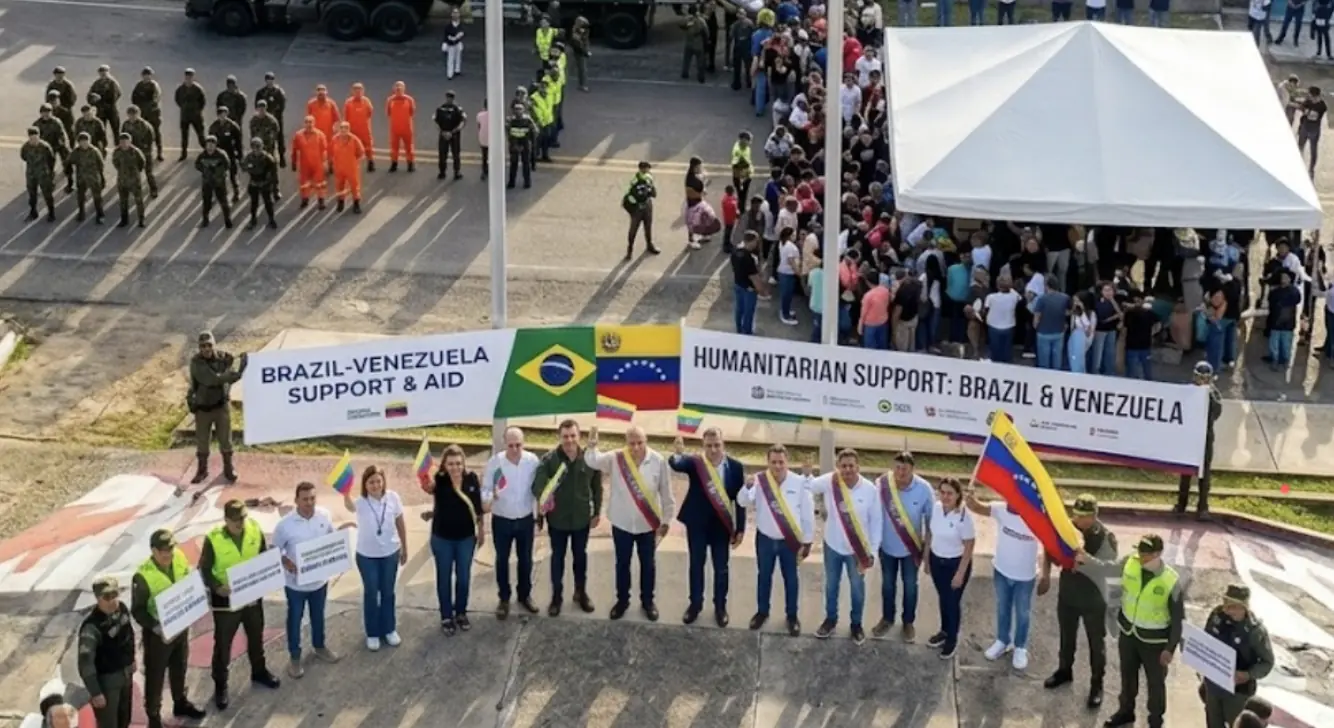 Ajuda enviada por Manaus já chega à Venezuela e auxilia vítimas