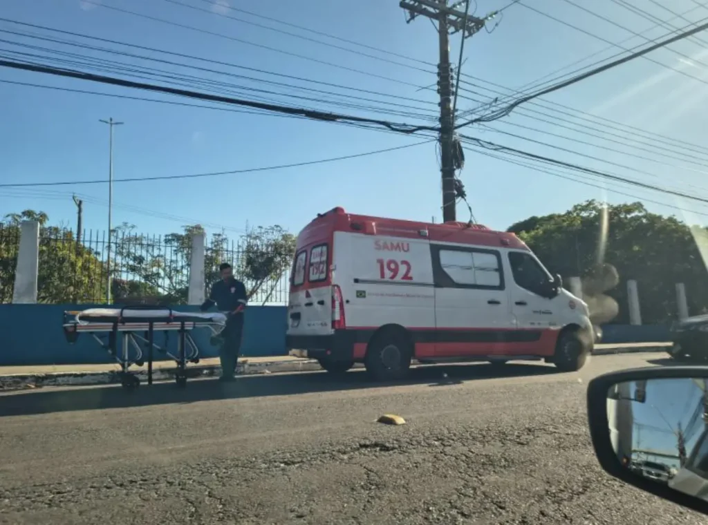 Vítima de colisão violenta recebe atendimento rápido em Manaus