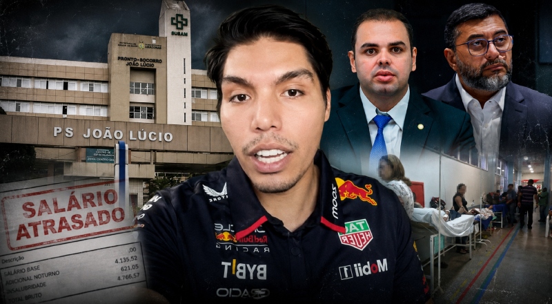 Estudante de medicina denuncia descaso do Governo do AM e caos no HPS