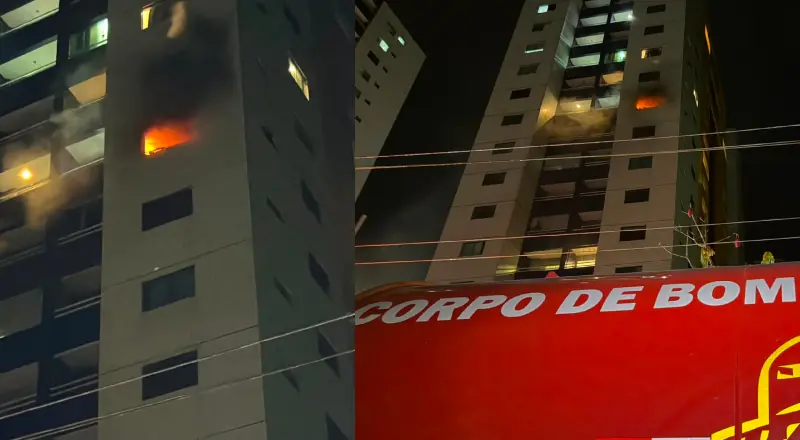 Incêndio atinge apartamento no condomínio de Ilhas Gregas, na Ponta Negra: saiba mais!