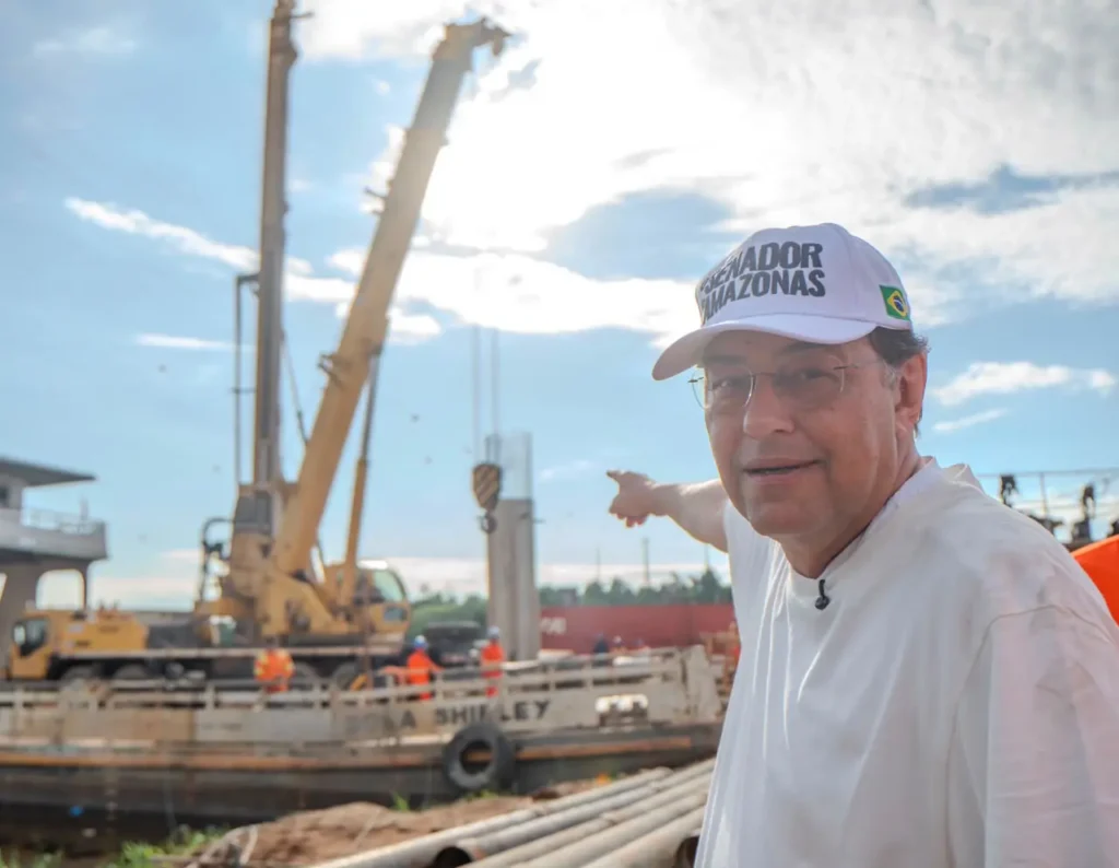 Eduardo Braga comemora decisão do STJ e avanço da Ponte do Abial