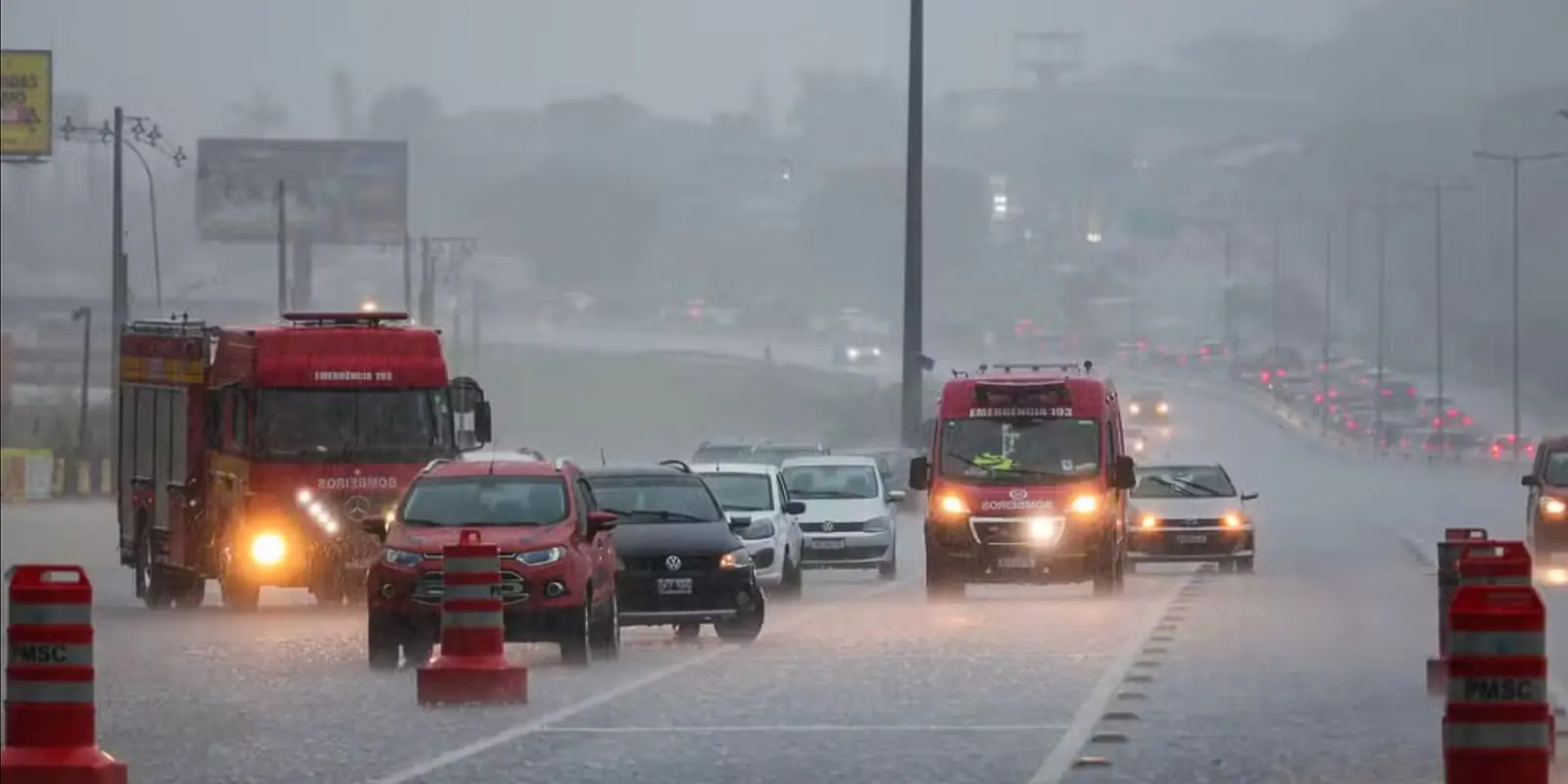 Fim do sufoco: Chuvas trazem alívio e temperaturas amenas