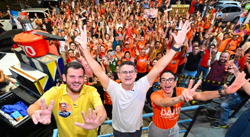 David Almeida abre campanha ao Governo do Amazonas com entusiasmo
