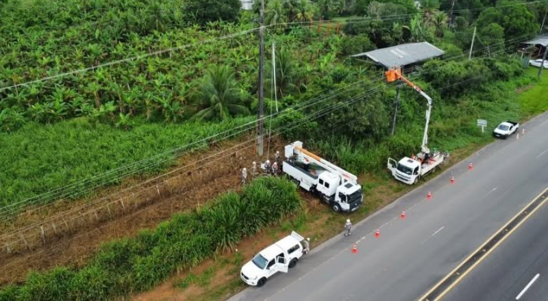 Manaus terá desligamento programado de energia em bairros e zona rural