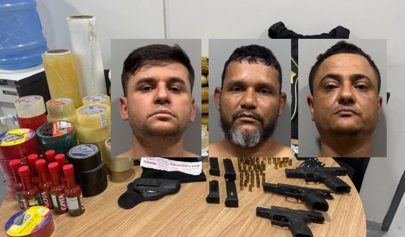 PMs são presos em Manaus suspeitos de tráfico de drogas e corrupção
