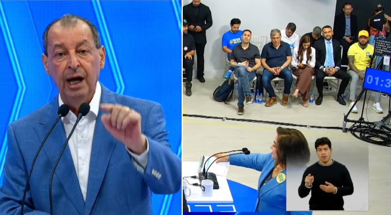 Omar Aziz surta ao vivo durante debate e faz declaração polêmica