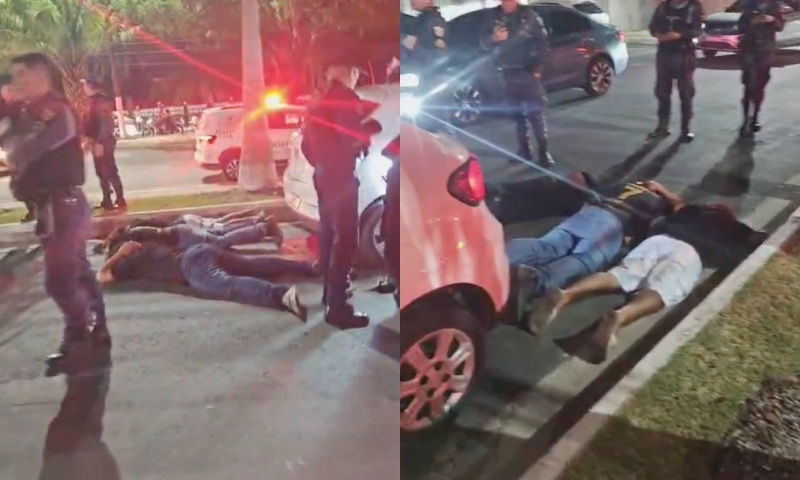 “Trio suspeito de fazer arrastões na Ponta Negra é preso em Manaus”